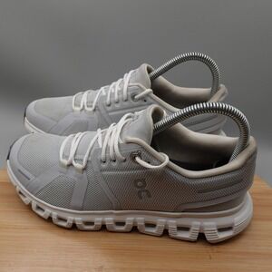 On Shoes Women 6.5 Grey Cloud Running Sneakers Athletic 3WF10060070 Flaws
